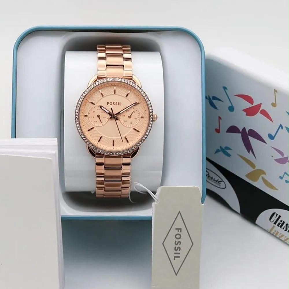 Fossil Tailors Chronograph Rose Gold Women's Watch
