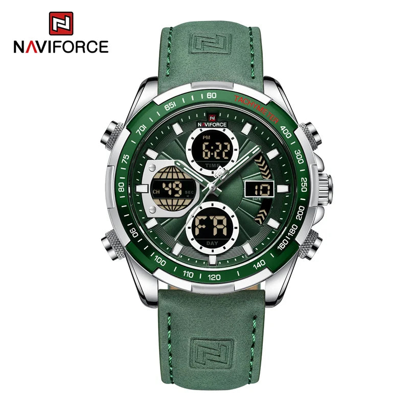 Naviforce Vanguard Green NF9197 Military Sports Watch