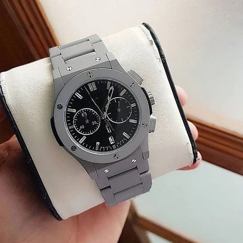Chronograph Metal Belt For