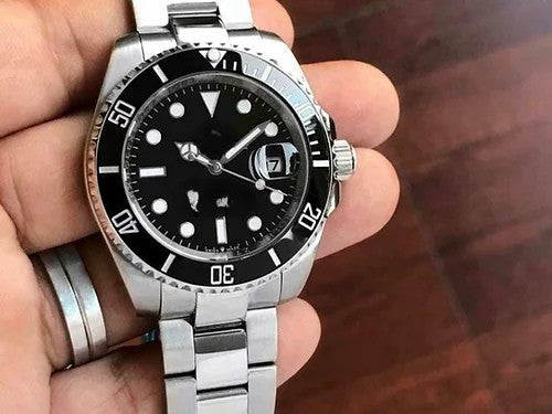 Automatic Black Bezel Men's Watch