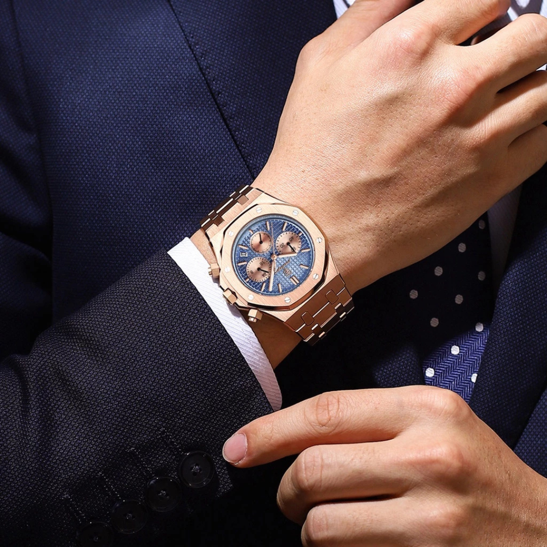 Poedagar RoyalKing® OAK Watch