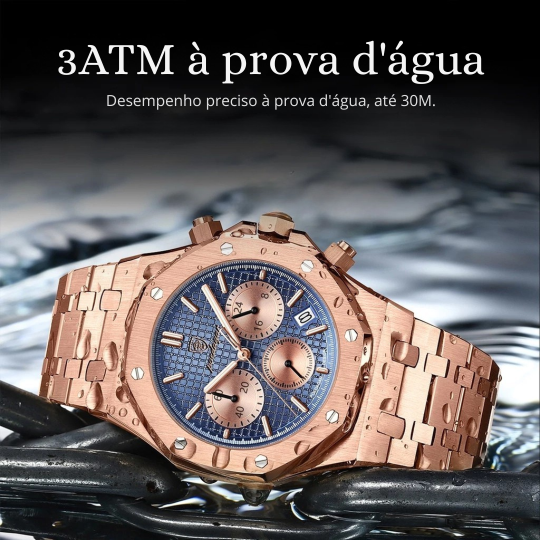 Poedagar RoyalKing® OAK Watch