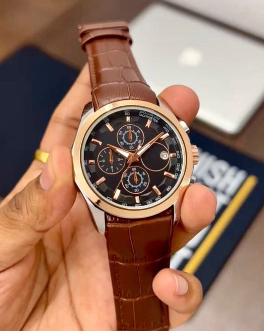 1853 Black Dial Chronograph Men's Watch