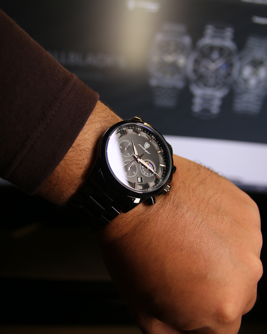 Poedagar Nautilus All Black® Watch
