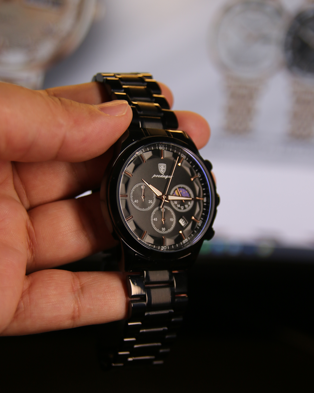 Poedagar Nautilus All Black® Watch