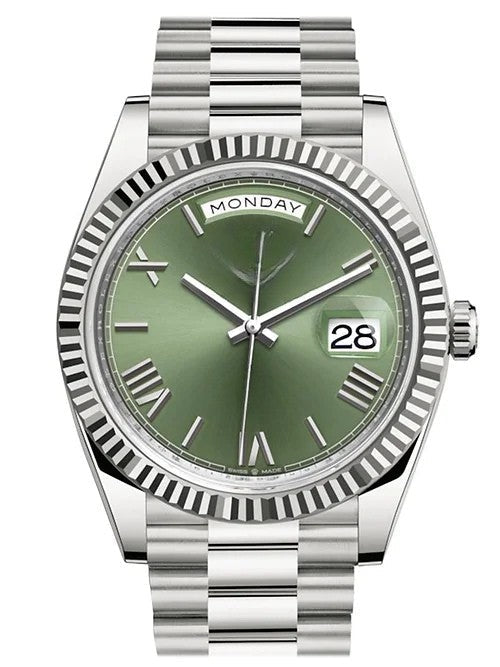 Day-Date oyster Green Dial For Men's Watch