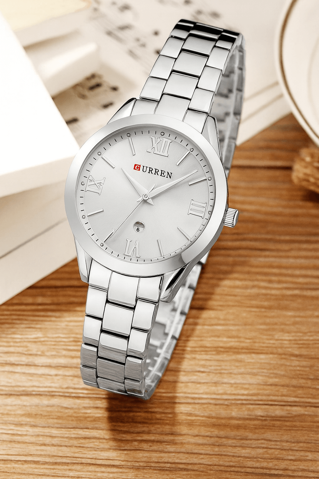 Curren Aurora Women's Watch - Silver