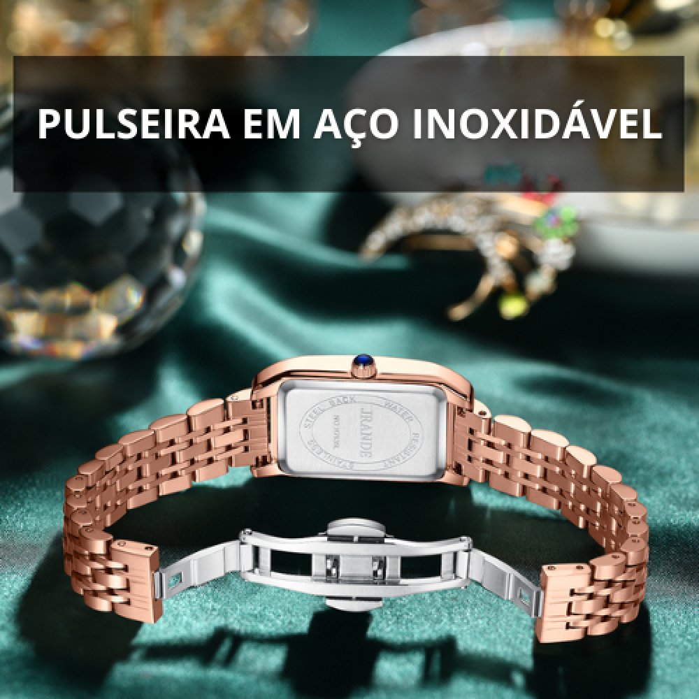 Poedagar Welady® Watch - Rectangular Case