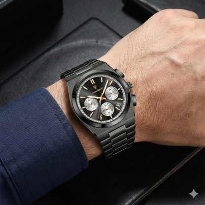 Poedagar Commander All Black® Watch