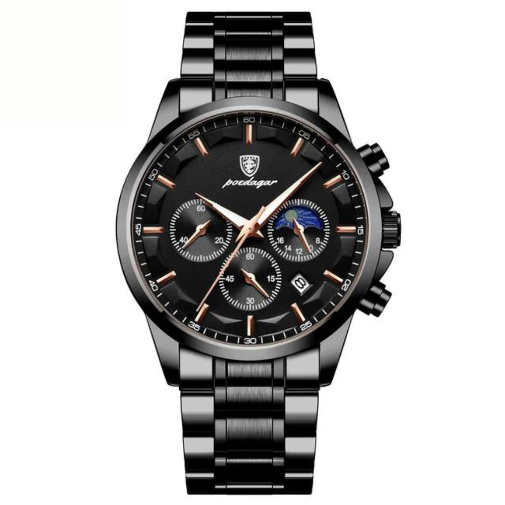 Poedagar Nautilus All Black® Watch