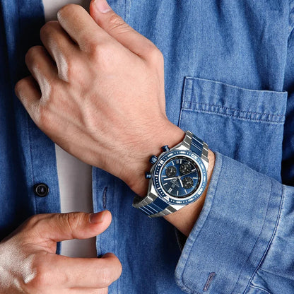 Naviforce Maverick NF8049 Watch - Modern Steel Chronograph