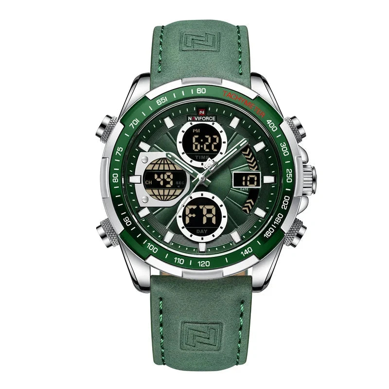 Naviforce Vanguard Green NF9197 Military Sports Watch