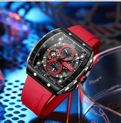 Curren Regent Red Men's Watch