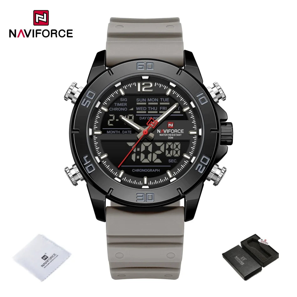Naviforce Titan Black Sports Watch NF9253T