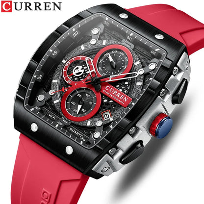 Curren Regent Red Men's Watch