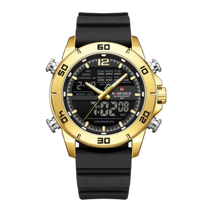 Naviforce Titan Gold Sport Watch NF9253T