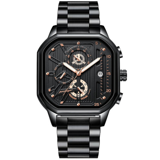 Poedagar Machine All Black® Watch