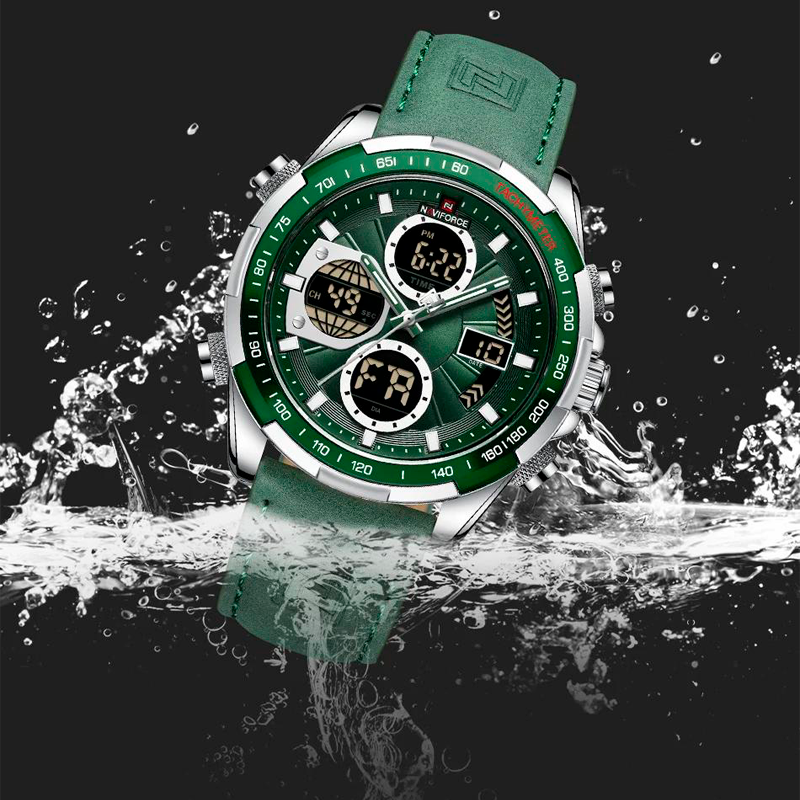 Naviforce Vanguard Green NF9197 Military Sports Watch